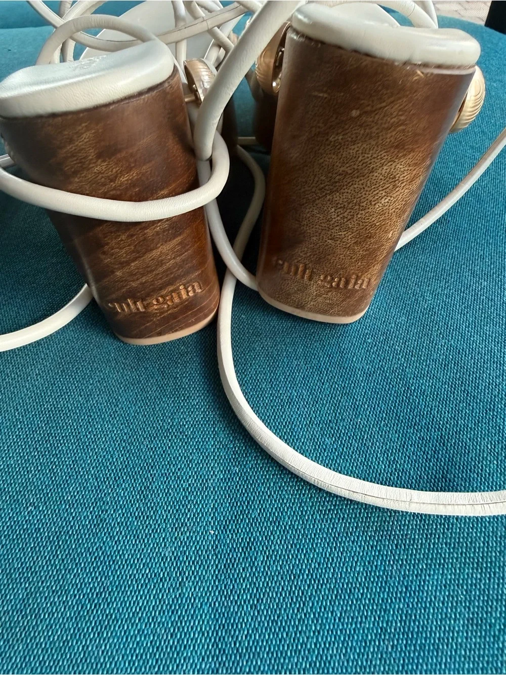 Cult Gaia Terra Sandal in Off White | REVOLVE brand new size 35